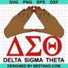 Delta Sigma Theta Svg