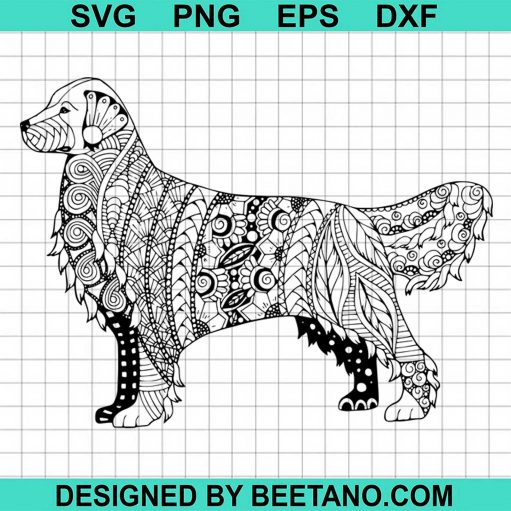 Dog Zentangle Stylized 2020