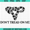 Don'T Tread On Me Gadsden Snake Svg