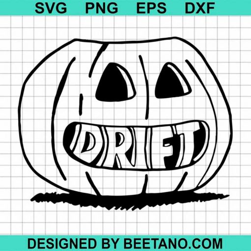 Drift Pumpkin SVG