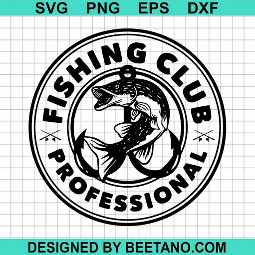 Fishing Club Professionnal Svg