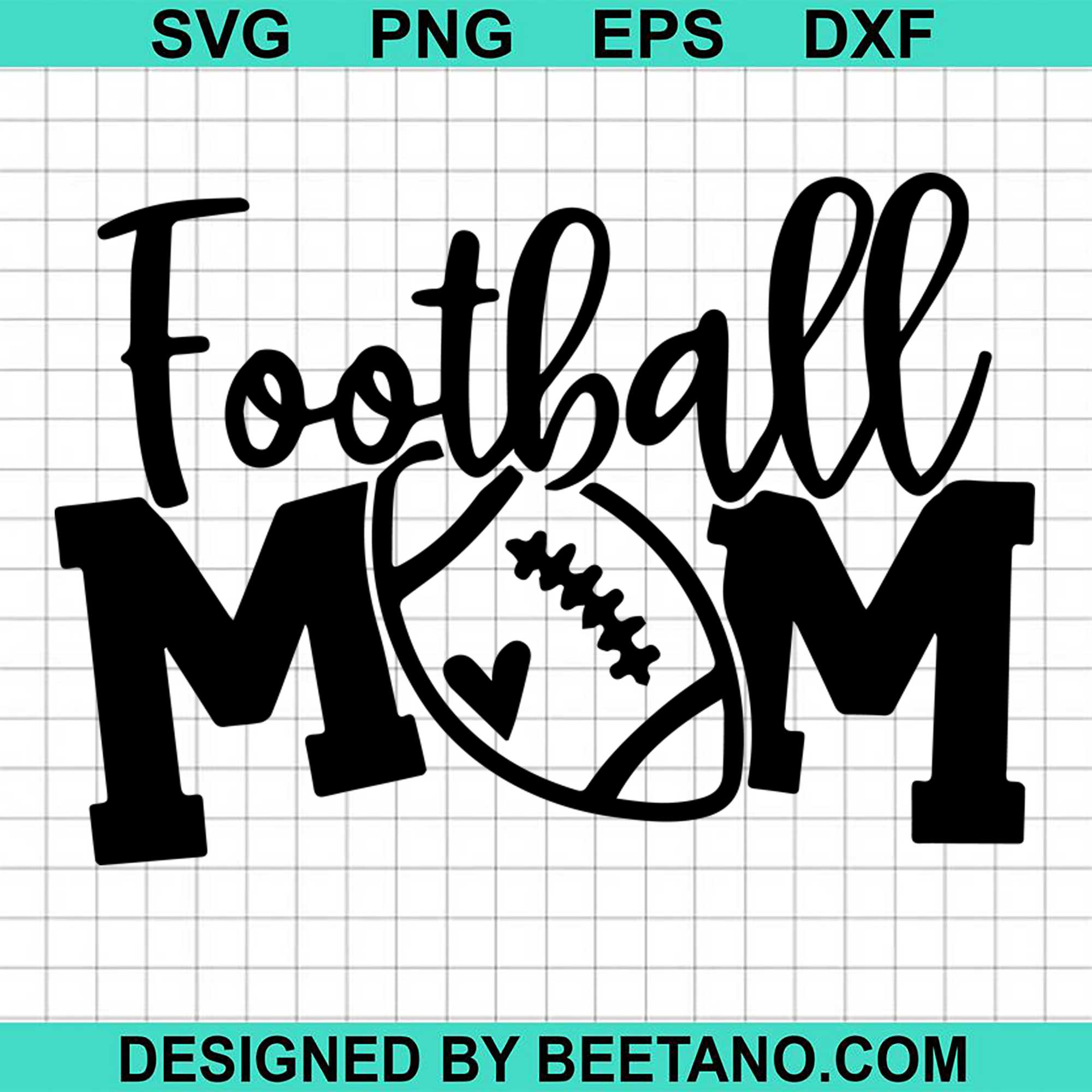 Drawing & Illustration Digital Football Senior Mom svg Football mother ...