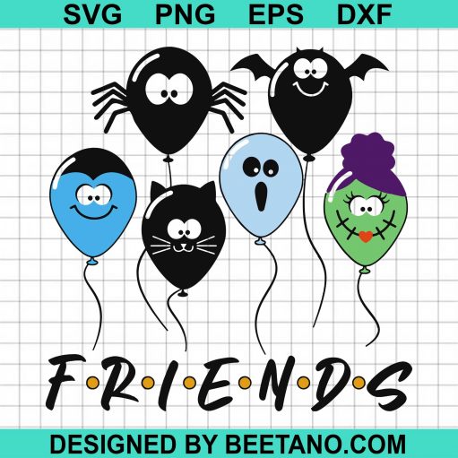 Friends Horror Characters Baloon