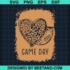 Game Day With Leopard Heart Football