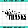 Giving Thanks
