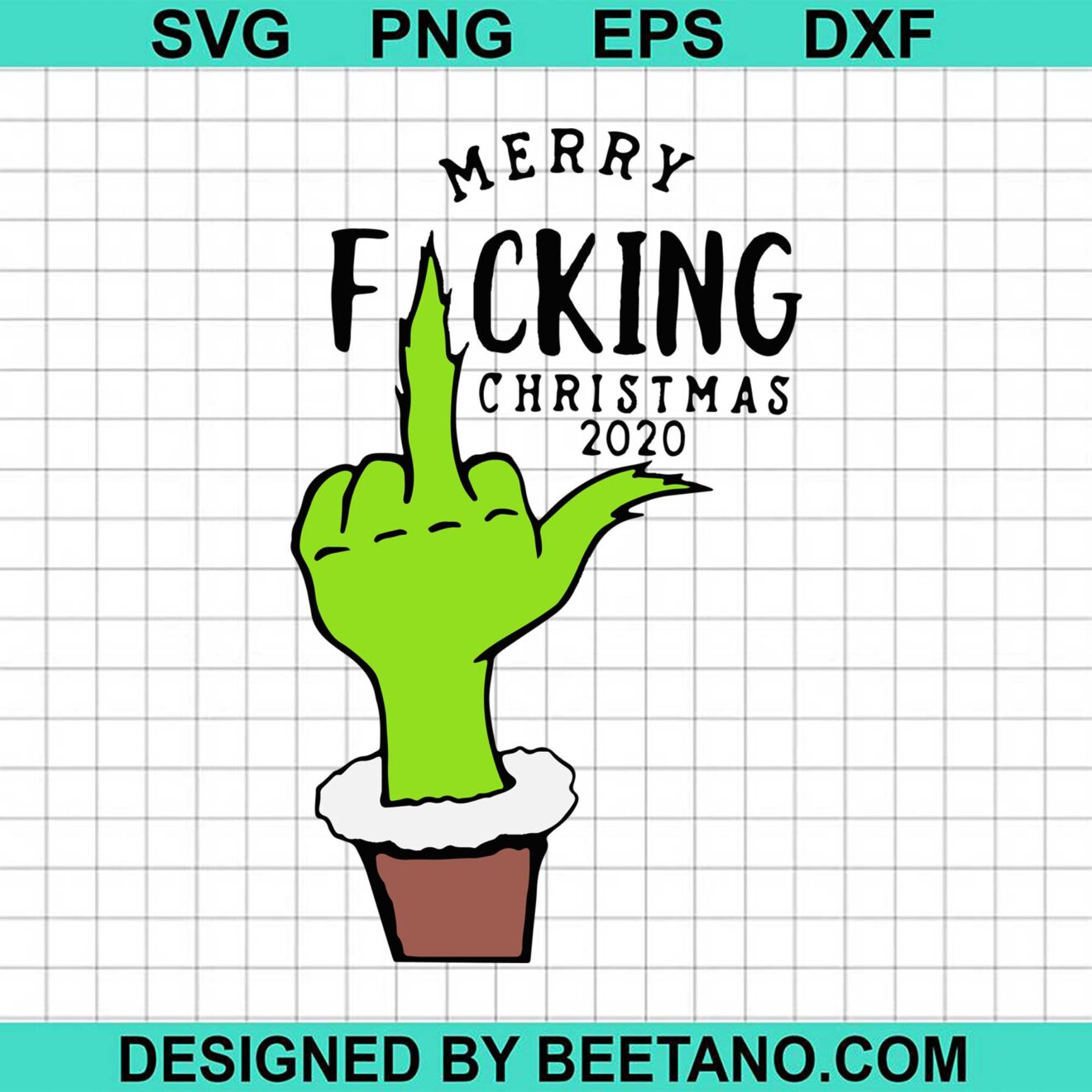 Grinch Merry Fucking Christmas 2020
