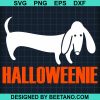 Halloween Dachshund Svg