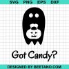 Halloween Ghost Candy Svg