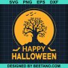 Happy Halloween Tree Svg
