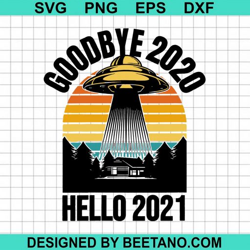 Happy New Year 2021 Hello Goodbye Alien 2020 Pajama Family