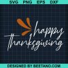 Happy Thanksgiving Svg