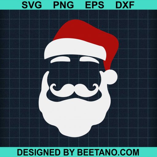 Hipster Santa Claus With Sunglasses