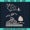 I Love Camping Svg
