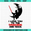 I Love You To The Darkside And Back - Darth Vader - Star Wars
