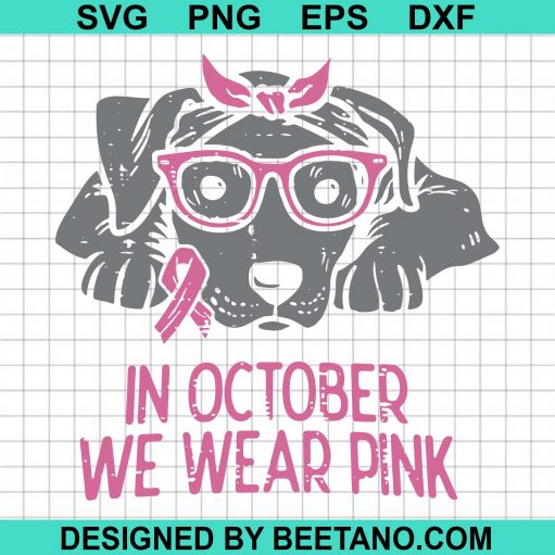 In October We Wear Pink Dog