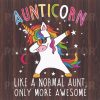 Aunticorn Svg Files