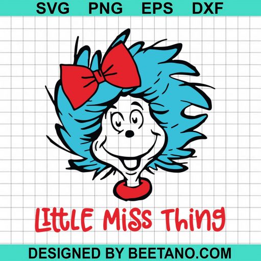 Little Miss Thing Svg