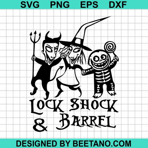 Lock Shock &Amp; Barrel Svg