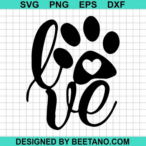 Love Dog svg