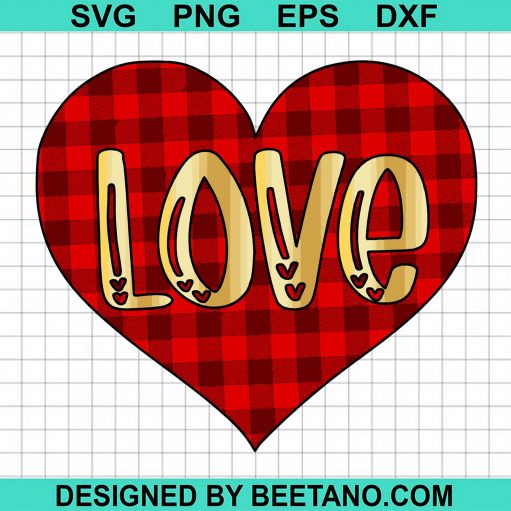 Love Heart Valentine Day Sublimation