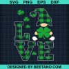 Love Shamrock Nurse Life Svg