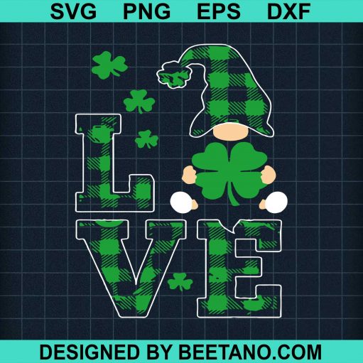 Love Shamrock Nurse Life svg