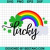 Lucky St Patricks Day Svg