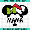 Mama Mickey Christmas Svg