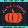 Mama Pumpkin Family Svg