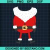 Men Santa Body Svg