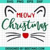 Meowy Christmas Svg