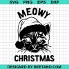 Meowy Christmas Svg