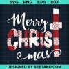 Merry Christmas Buffalo Plaid Svg