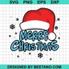 Merry Christmas Santa Hat Svg