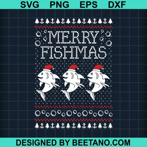 Merry Fishmas svg
