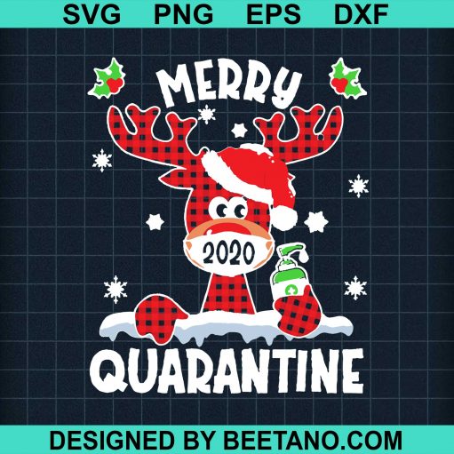 Merry Quarantine Christmas svg