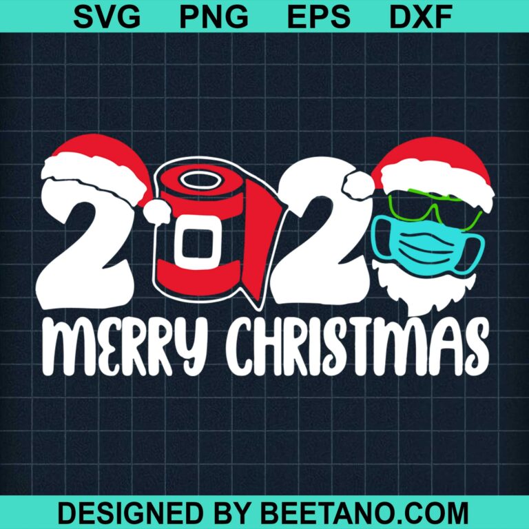 Merry Quarantine Christmas 2025 Svg Free Clip Art