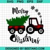 Mery Christmas Tractor