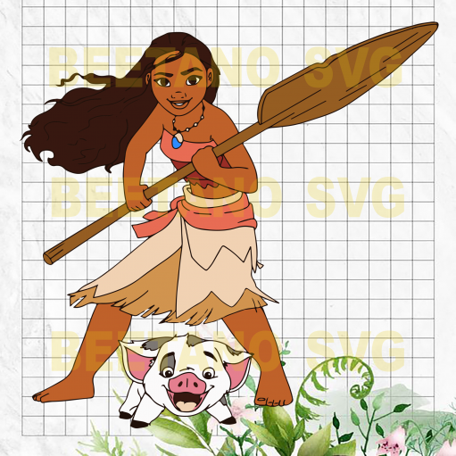 Moana Disney Svg