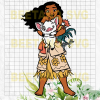 Moana Princess Svg
