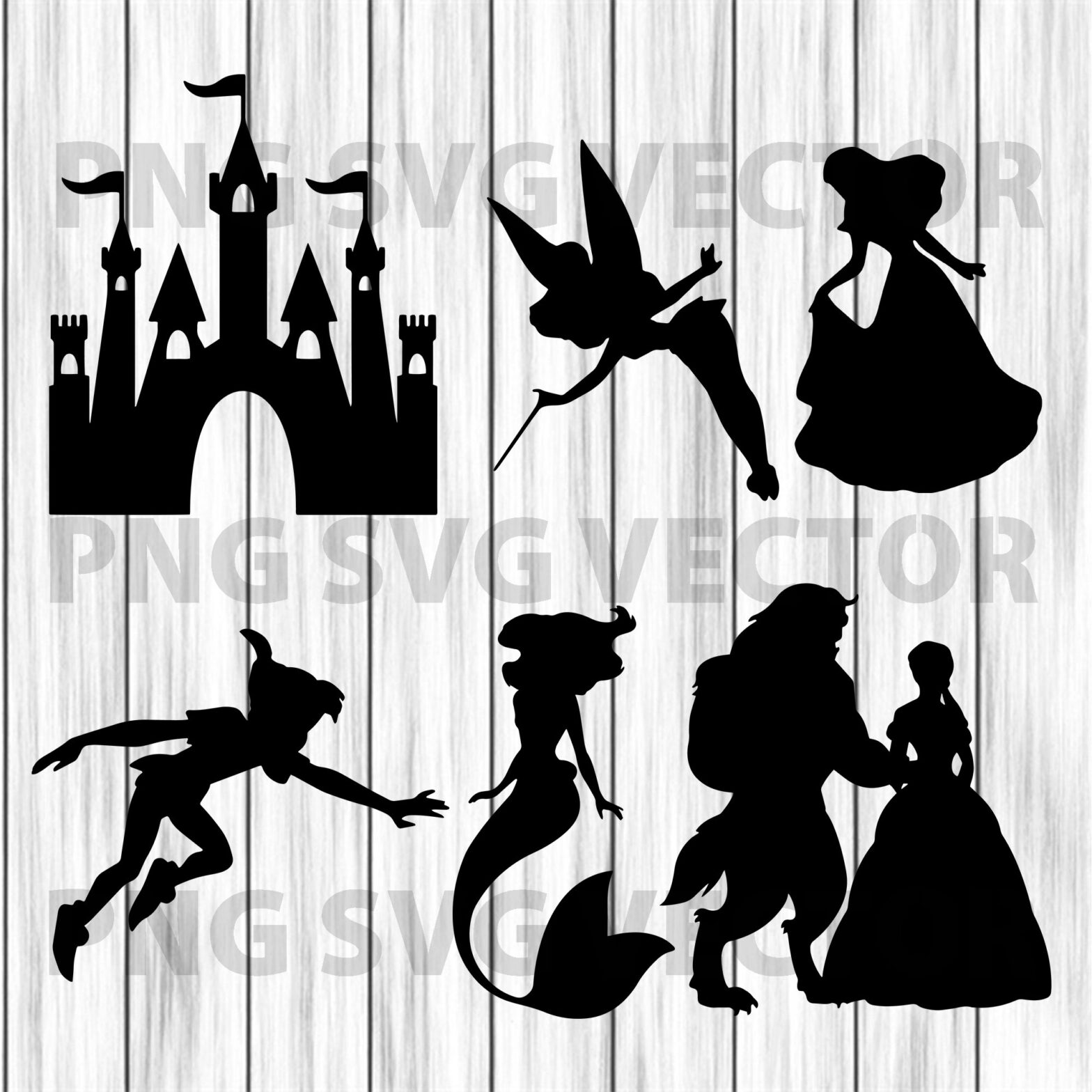 Beauty and the beast svg, Beauty and the beast clipart, Beauty and the ...
