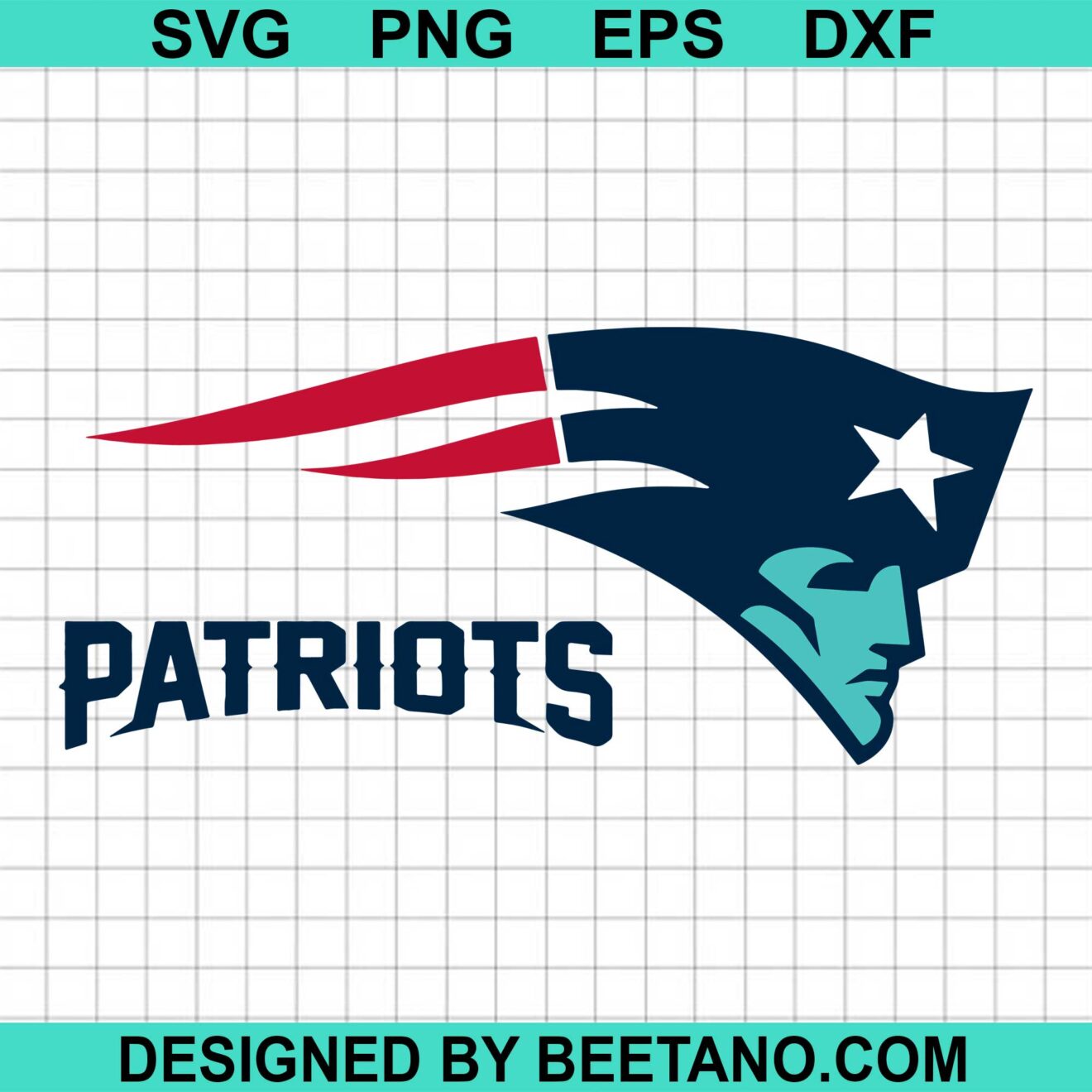 New England Patriots SVG Cut File For Cricut Silhouette Machine Make ...