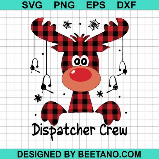 Nice Reindeer Dispatcher Crew Christmas 2020