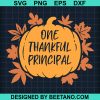 One Thankful Principal Thanksgiving Fall Autumn