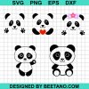 Panda Svg, Panda Face