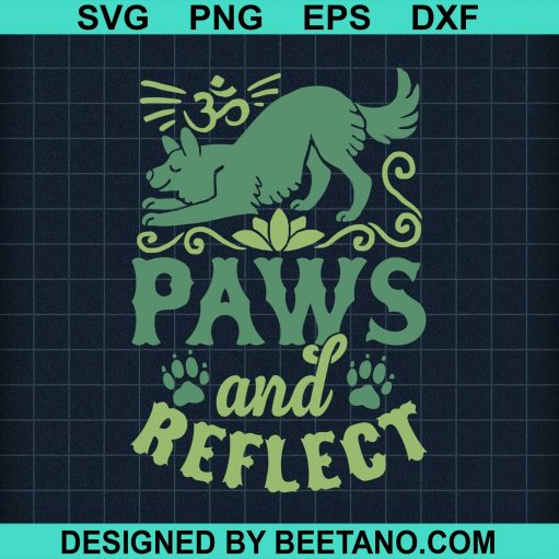 Paws And Redlect Dog