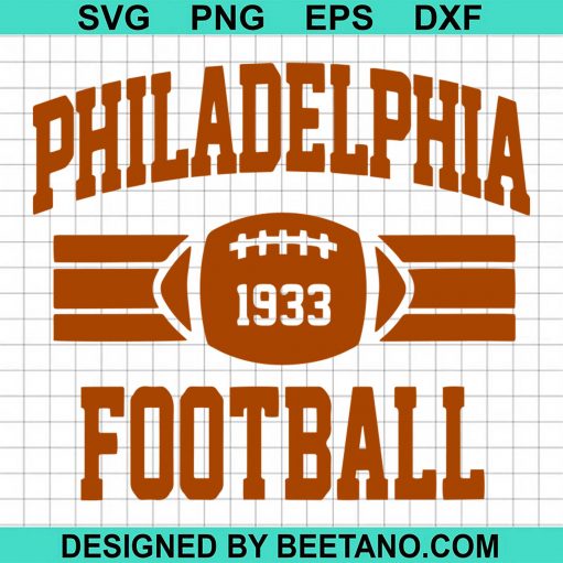 Philadelphia Football Sports SVG
