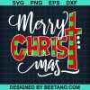 Plaid Christ Mery Christmas