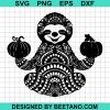Pumkin Sloth Mandala 2020