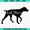 Rescue Dog Mom Gsp Mom Svg